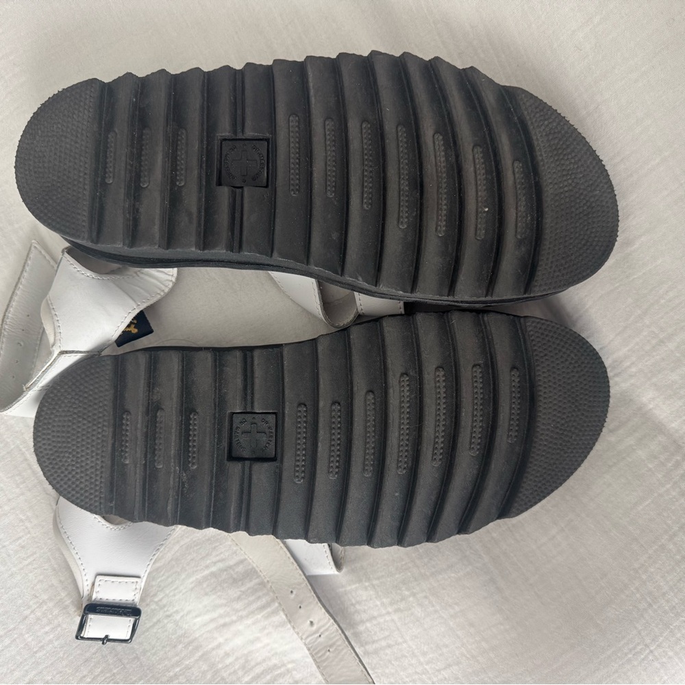 Dr. Martens White Sandals - Picture 2 of 3